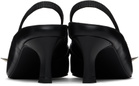 Justine Clenquet Black Joy Slingback Heels