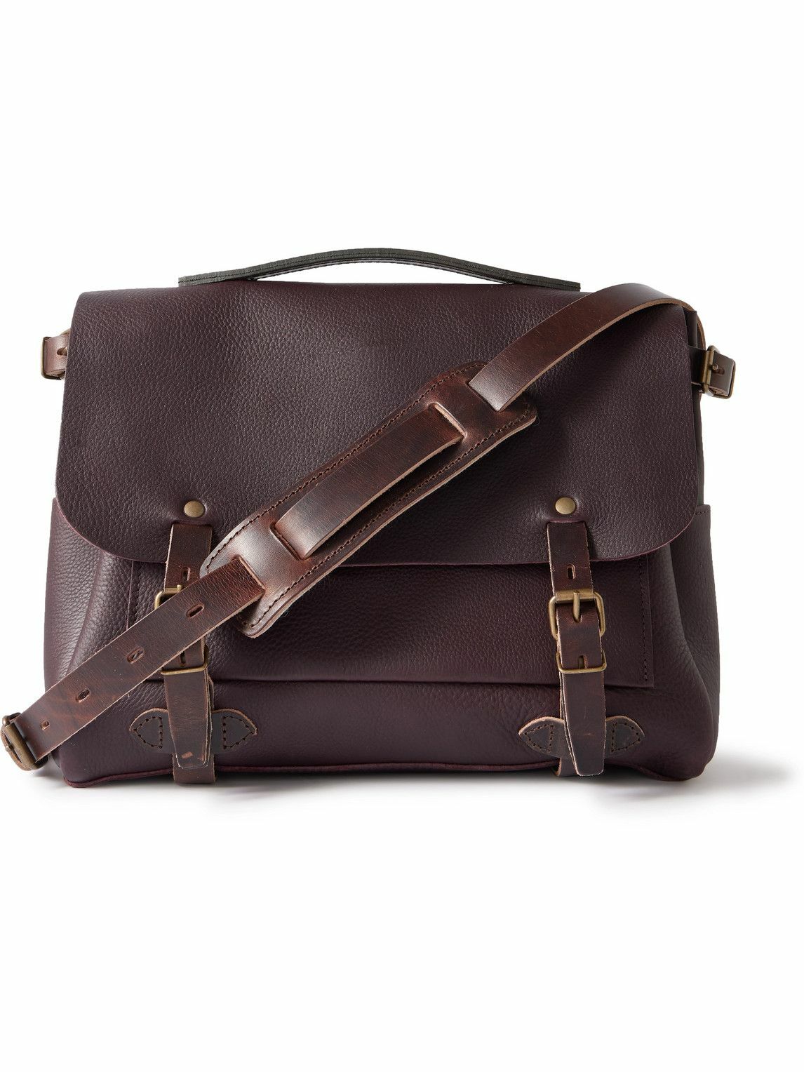 Bleu de Chauffe - Remix Leather-Trimmed Cotton-Canvas