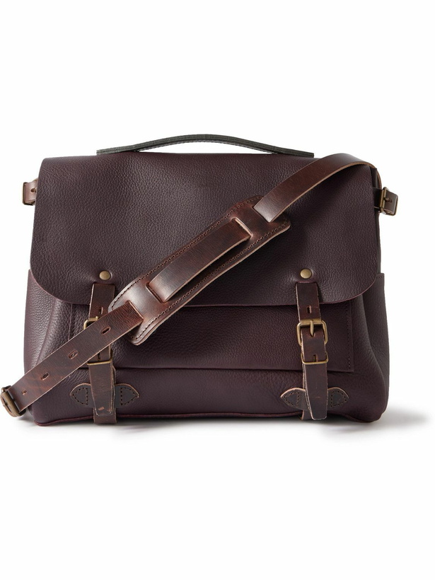 Photo: Bleu de Chauffe - Eclair Full-Grain Leather Messenger Bag