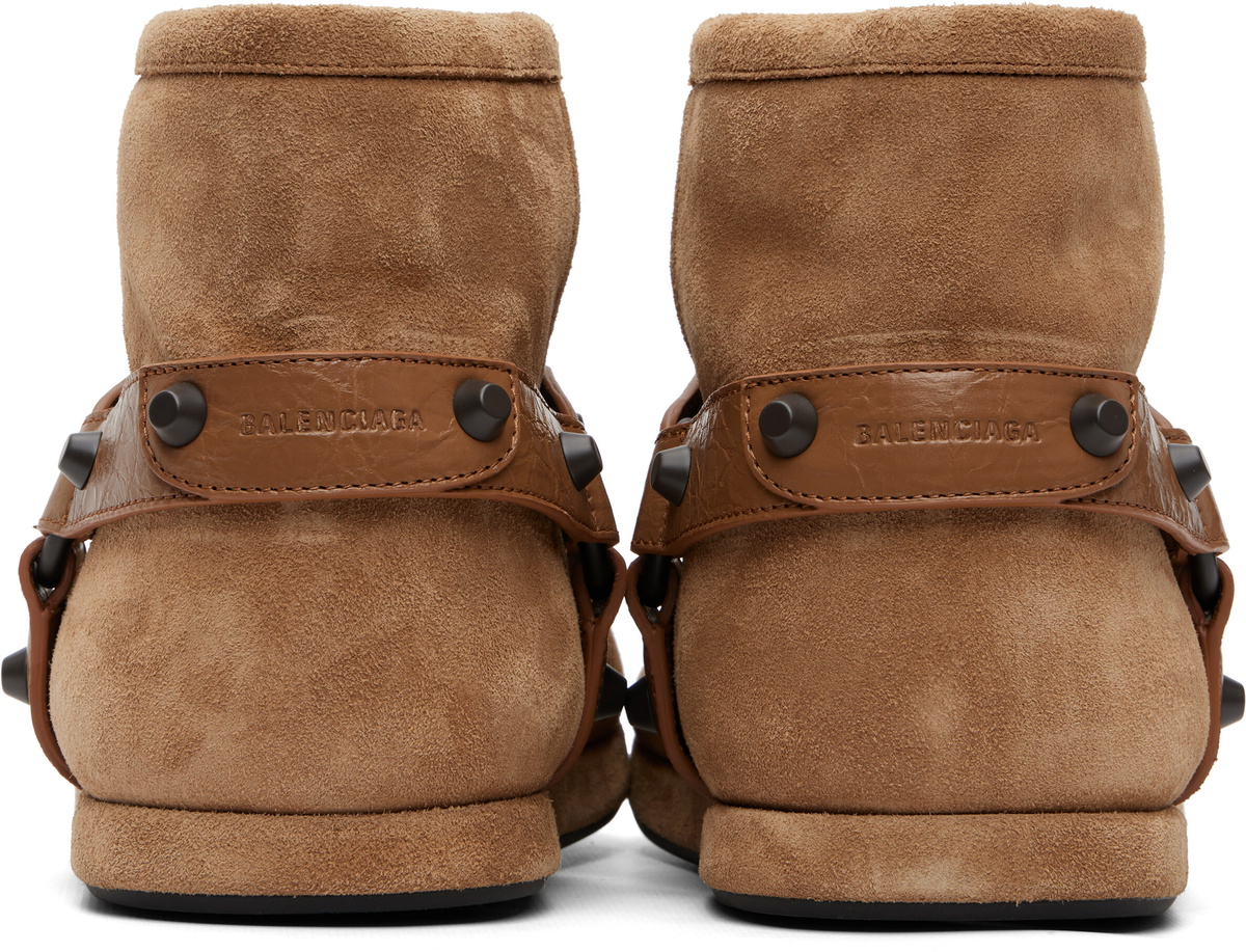 Balenciaga Tan Alaska Soft Boots
