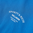 Sporty & Rich Wellness Studio Crew Sweat in Sapphire/White
