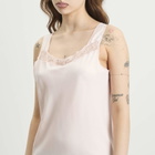 MM6 Maison Margiela Women's Lace Cami Midi Dress in Pink