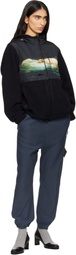 UNDERCOVER SSENSE Exclusive Black Polartec Boa Fleece Jacket