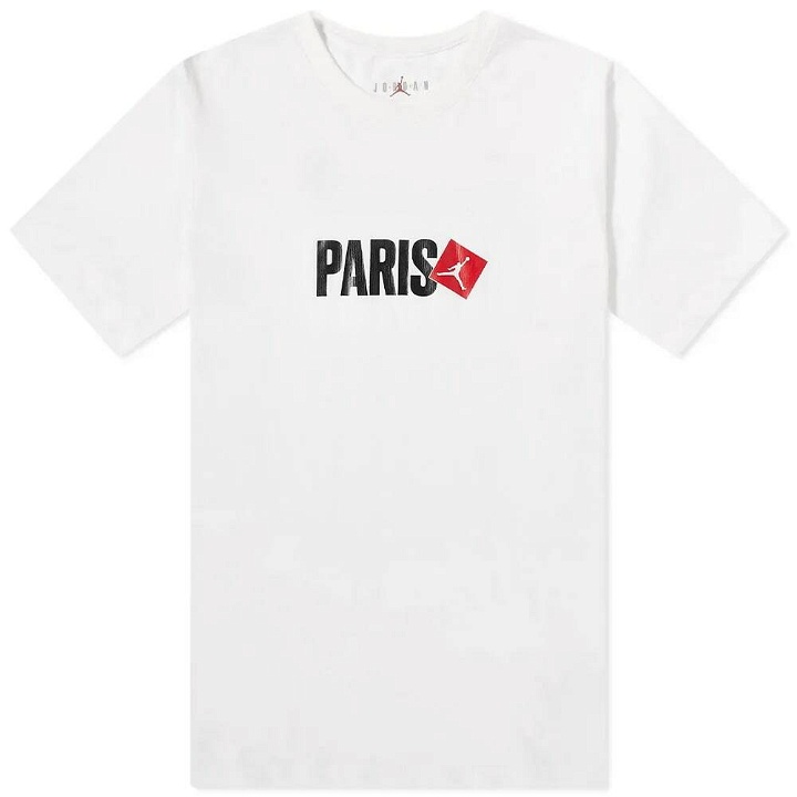 Photo: Air Jordan Men's Paris City T-Shirt in White