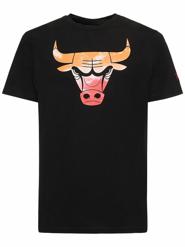 Photo: NEW ERA - Chicago Bulls Printed Cotton T-shirt