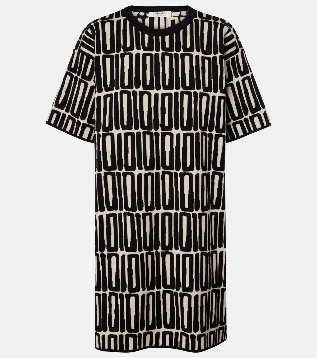 'S Max Mara Ospite cotton minidress
