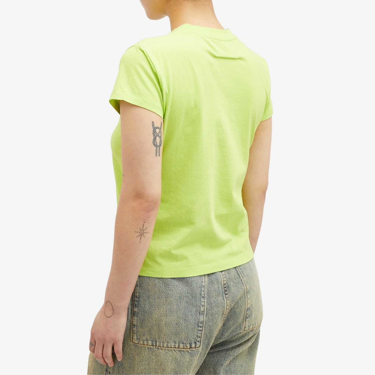 MM6 Maison Margiela 長袖 Tシャツ ミントグリーン エムエムシックス メゾン マルジェラ MM6 Maison Margiela