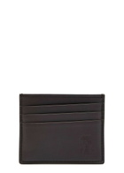 Brunello Cucinelli Leather Card Holder - Black - One Size