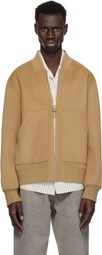 MACKAGE Tan Emilio Bomber Jacket