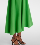 Emilia Wickstead Camilla belted wool midi dress