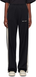 Palm Angels Black & Off-White Classic Loose Track Pants