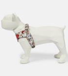 Christian Louboutin Loubiharness printed leather dog harness