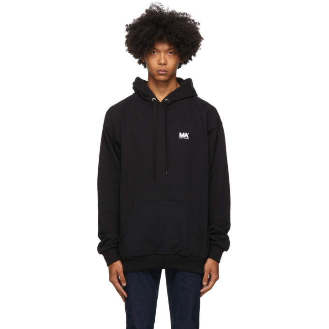 Martin Asbjorn Black Logo Hoodie Martin Asbjorn