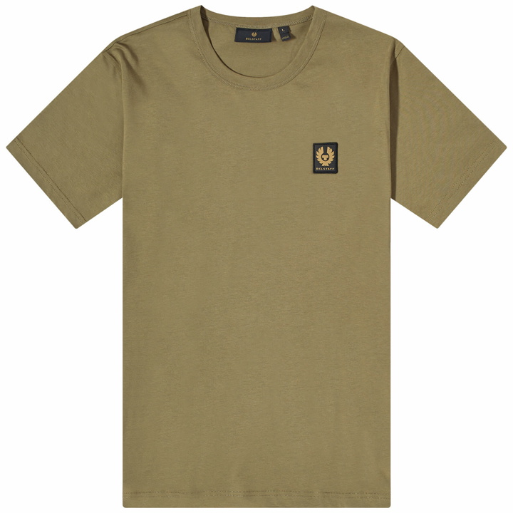 Photo: Belstaff Men's Patch T-Shirt in True Olive
