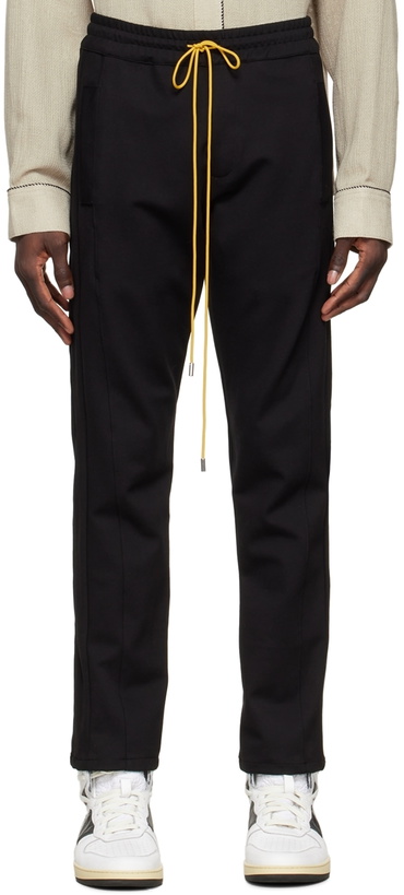 Photo: Rhude Black Rayon Lounge Pants