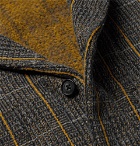 KAPITAL - Fleece-Back Cotton-Blend Tweed Jacket - Men - Gray