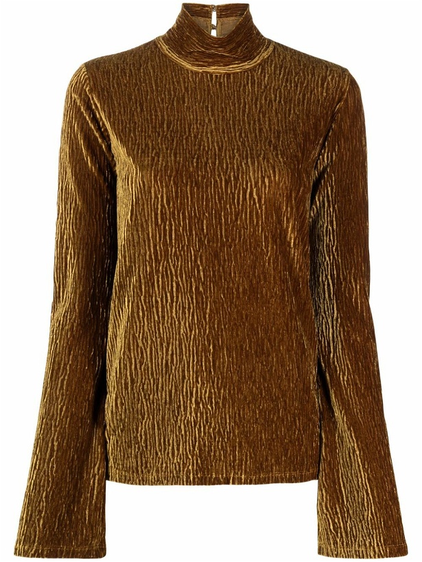 Photo: FORTE FORTE - Velvet Turtleneck Sweater