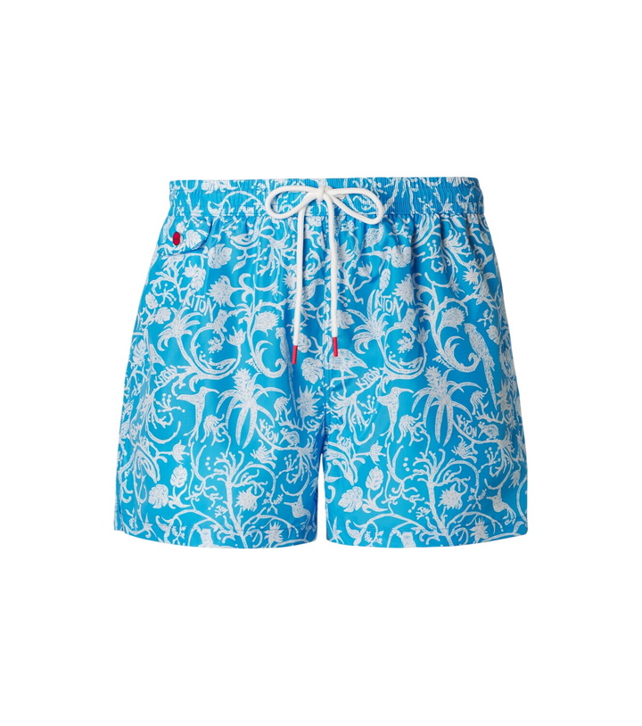 Photo: Kiton Printed swim trunks