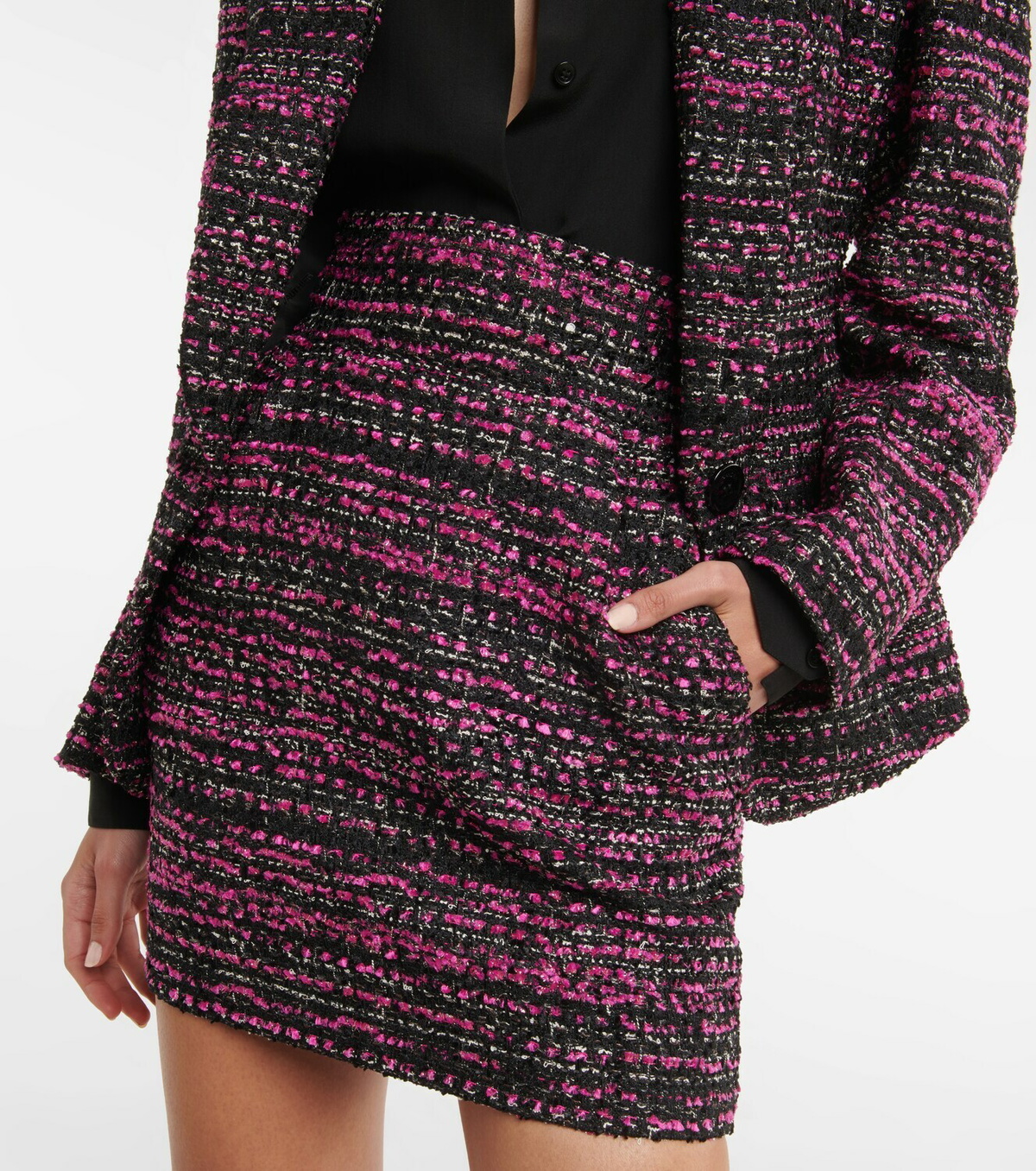 Alexandre Vauthier - Tweed miniskirt