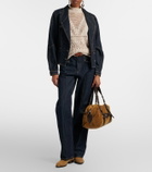 Isabel Marant Tilpa Medium suede shoulder bag