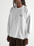 Neighborhood - Logo-Print Cotton-Jersey T-Shirt - White