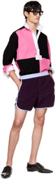 Sébline Purple Running Boxer Shorts