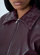 Bottega Veneta Leather Blouson Jacket