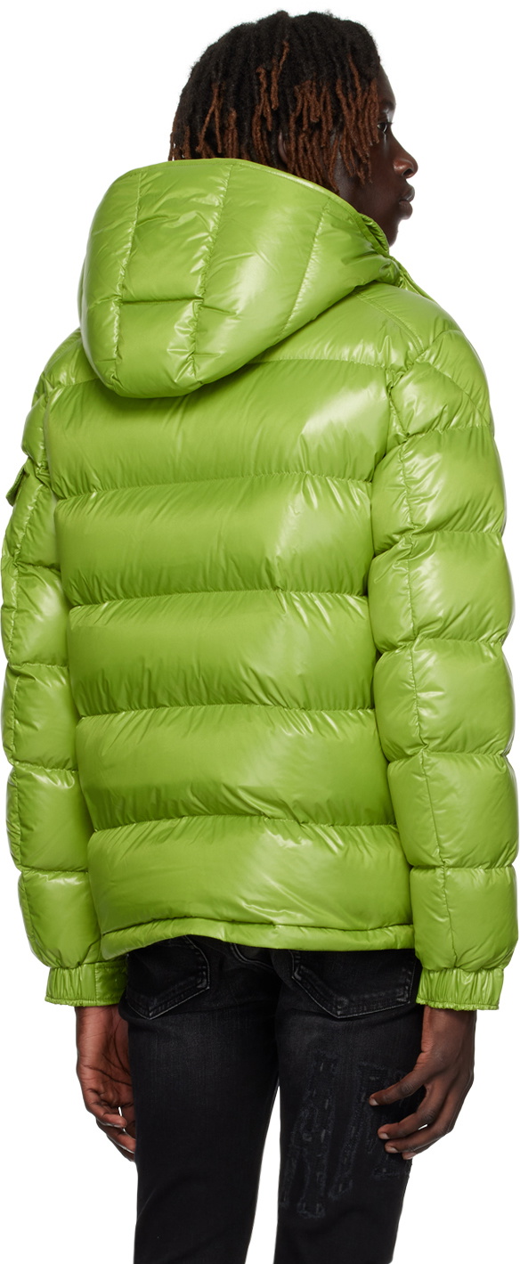 Moncler Green Maya Down Jacket Moncler