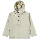 Albam Men's Waxed Button Smock in Clay