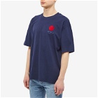 Edwin Men's Japanese Sun Supply T-Shirt in Maritime Blue