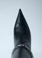 Alexander Wang Chain Detail Knee-High Leather Boots