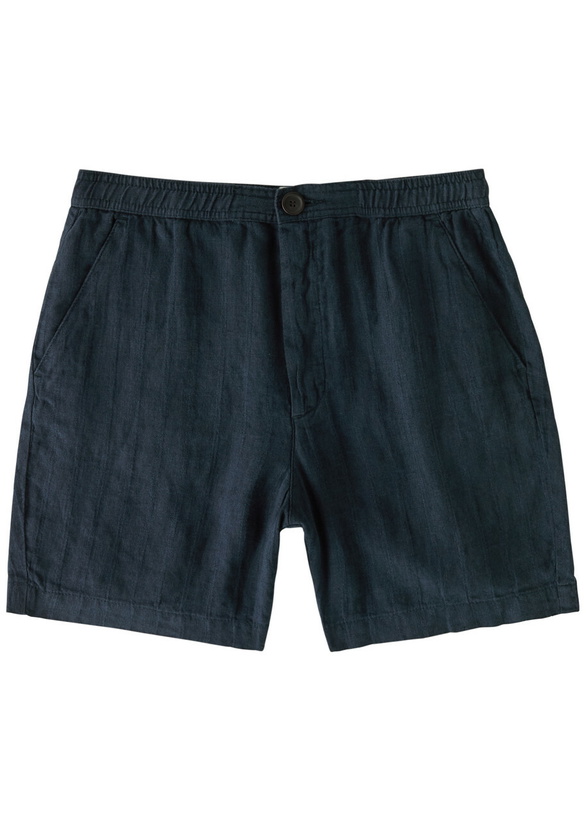 Photo: Oliver Spencer Osborne Linen Shorts Navy