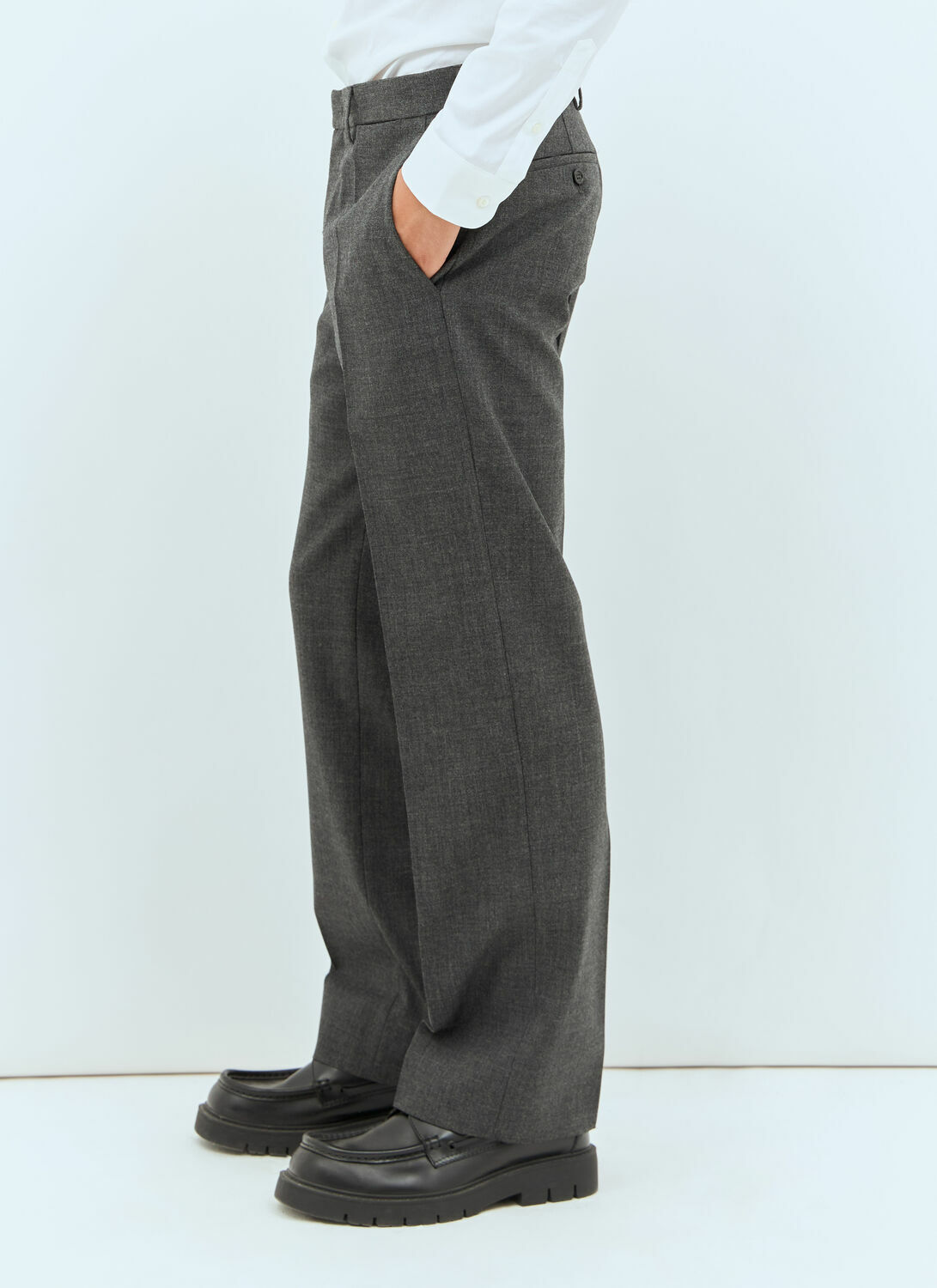 Miu Miu Marled Wool Pants