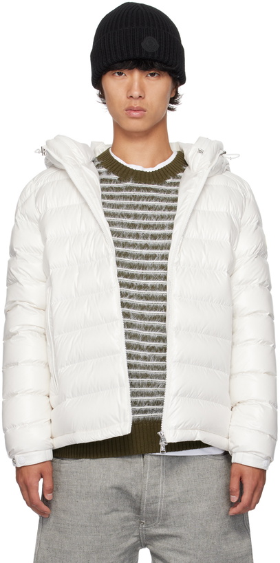 Photo: Moncler White Besines Down Jacket