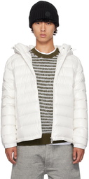 Moncler White Besines Down Jacket