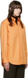 Maiden Name SSENSE Exclusive Orange Andy Shirt