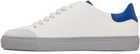Axel Arigato White & Green Clean 90 Triple Sneakers