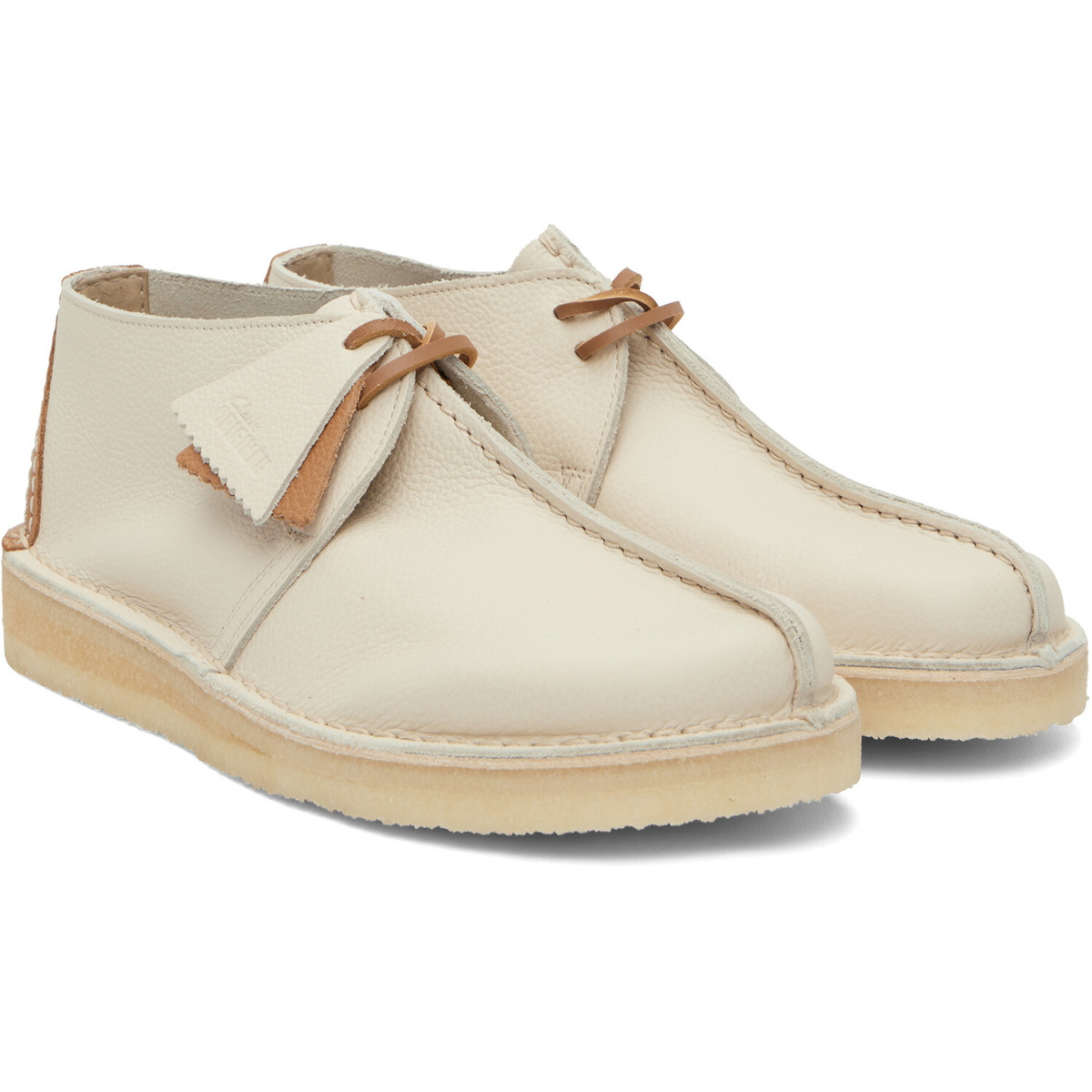 Clarks Originals Off-White Desert Trek Derbys