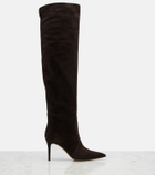 Gianvito Rossi Hansen suede knee-high boots