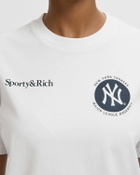 Sporty & Rich World Series Tee White Womens Shortsleefe