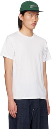 nanamica White Loopwheel COOLMAX T-Shirt