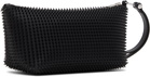 Alexander Wang Black Heiress Wristlet Zip Pouch