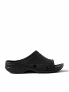 Balenciaga - Crocs Logo-Embossed EVA Slides - Black