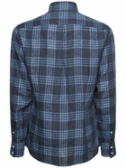 BRUNELLO CUCINELLI - Check Linen Shirt