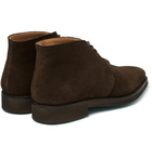 George Cleverley - Nathan Suede Desert Boots - Men - Dark brown