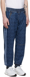 adidas x IVY PARK Navy Denim Monogram Lounge Pants