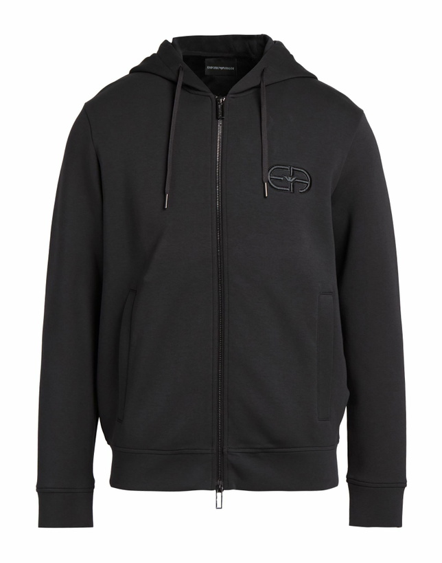 Photo: Emporio Armani Mens Sweatshirt Charcoal