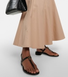Burberry - Emily 20 leather thong sandals