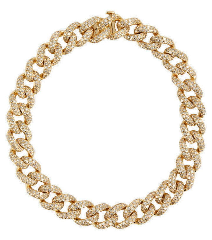 Photo: Shay Jewelry Medium 18kt yellow gold bracelet with diamonds