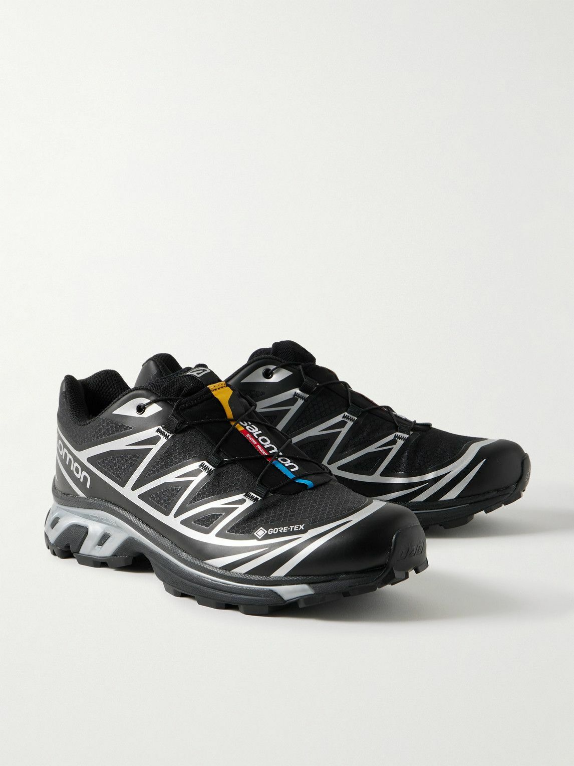 Salomon - XT-6 GORE-TEX® Rubber-Trimmed Mesh Sneakers